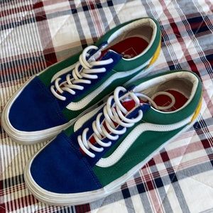 Colorful vans!